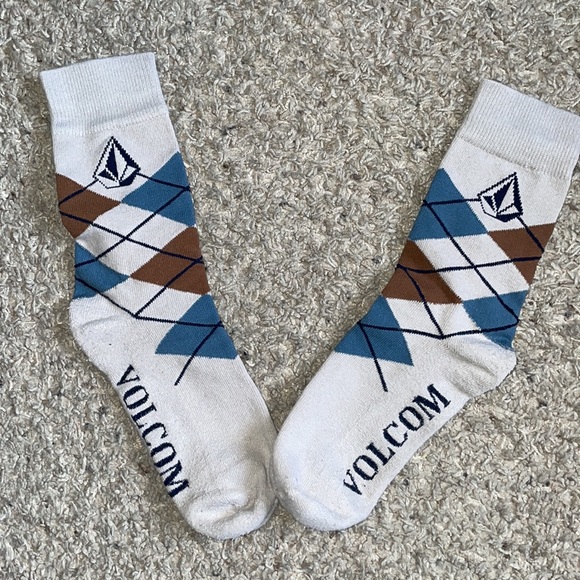 Tan / Brown / Dark Teal Volcom High-socks - Picture 3 of 3